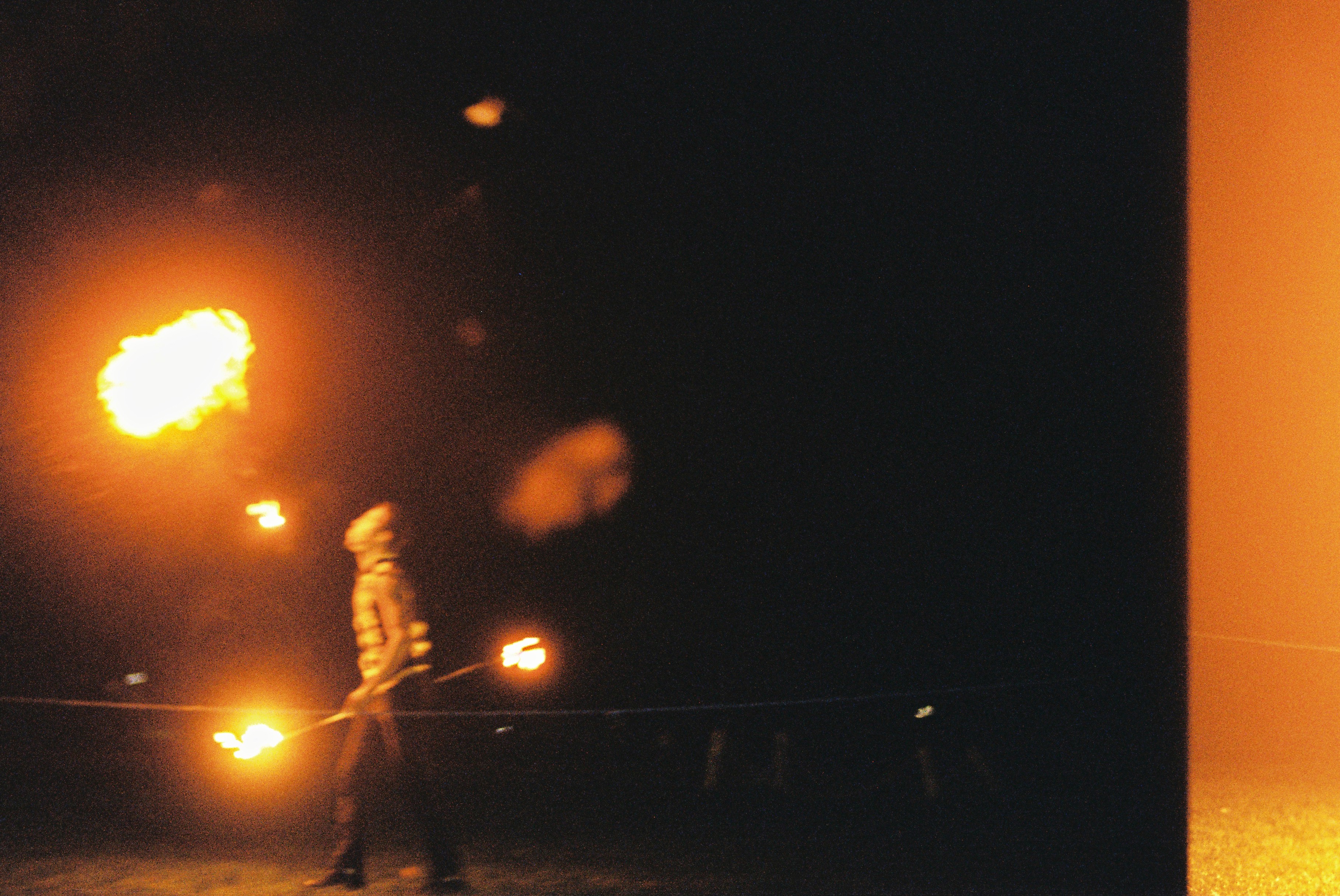 Fire Breather on Portra